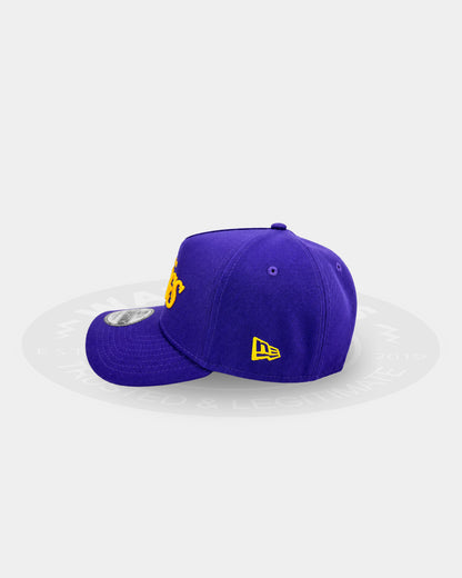 Los Angeles Kings Purple Yellow Two Tone 9FORTY A Frame Snapback Hat