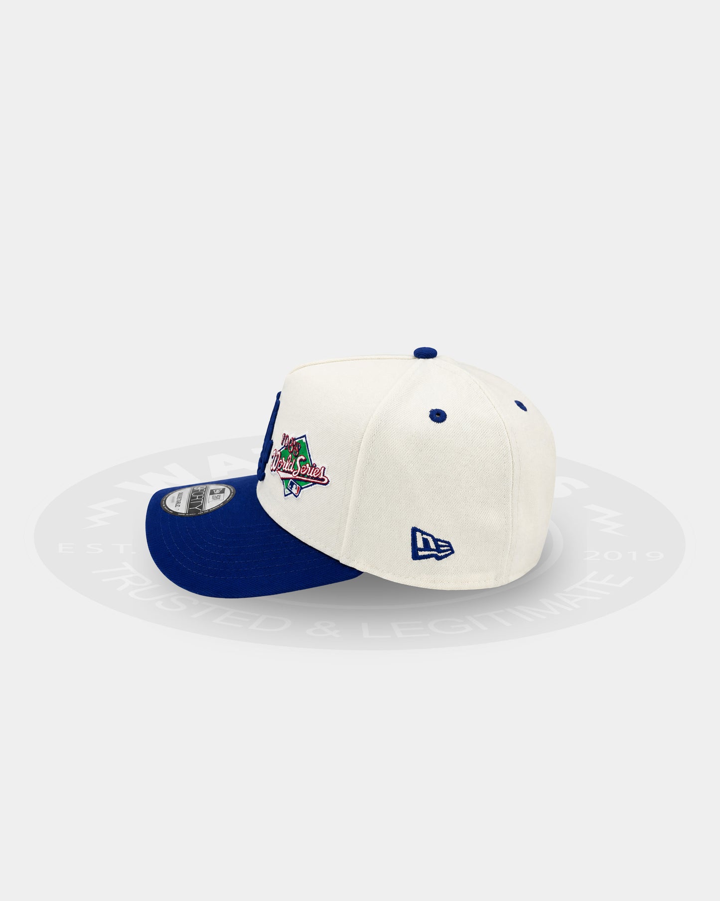 Los Angeles Dodgers Championship Mark 9FORTY A Frame Snapback Hat