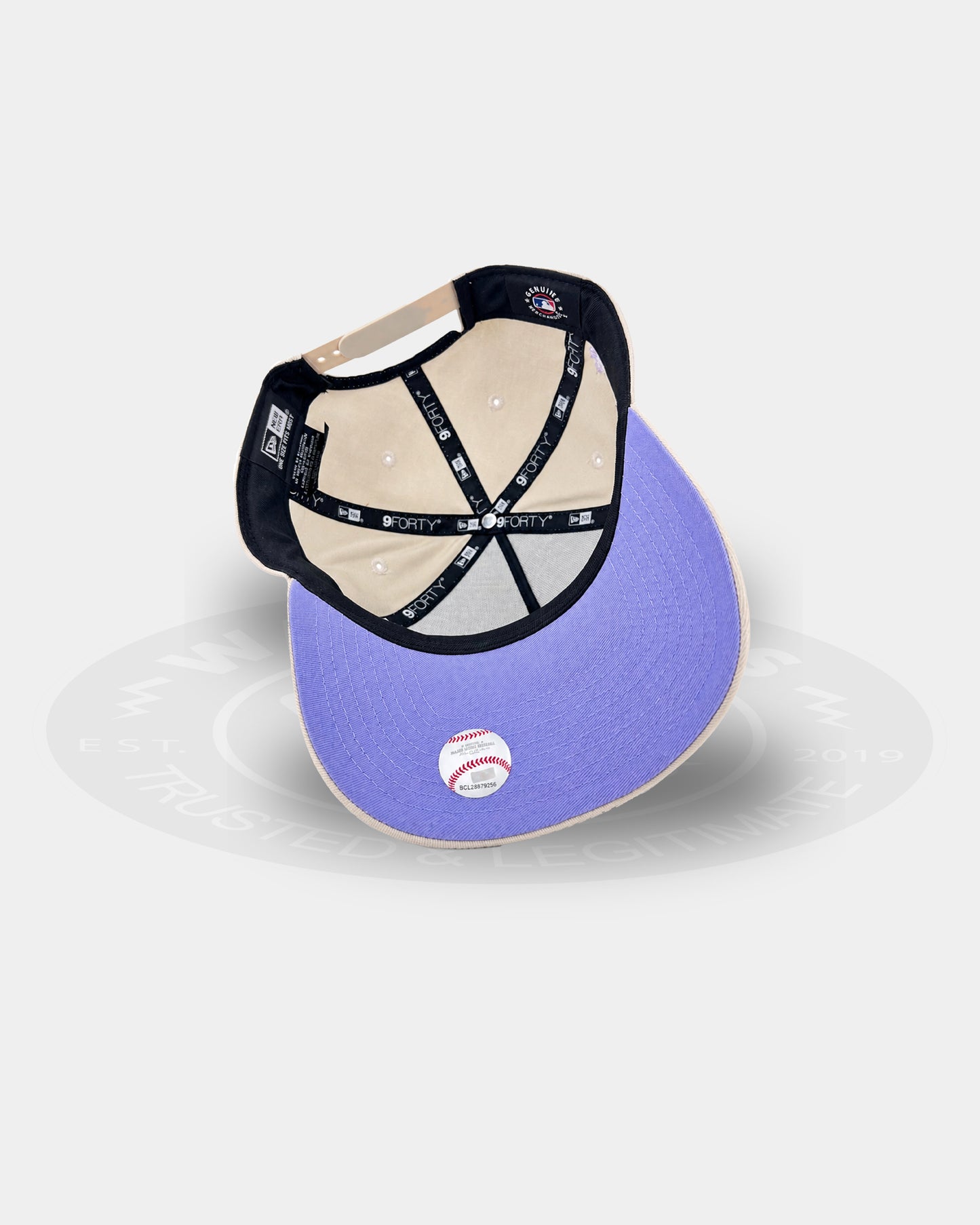 Houston Astros Pastel Purple 9FORTY A Frame Snapback Hat