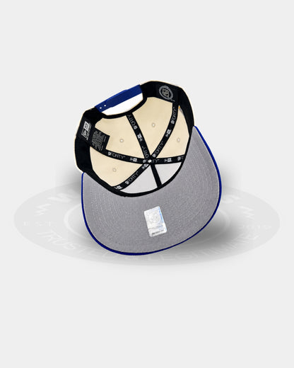 New York Islanders Chrome Visor 9FORTY A Frame Snapback Hat