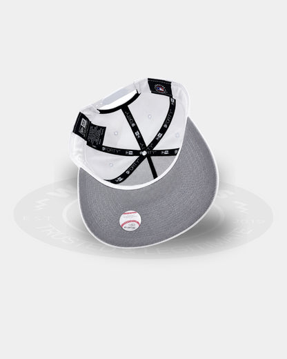 Arizona Diamondbacks Triple White 9FORTY A Frame Snapback Hat