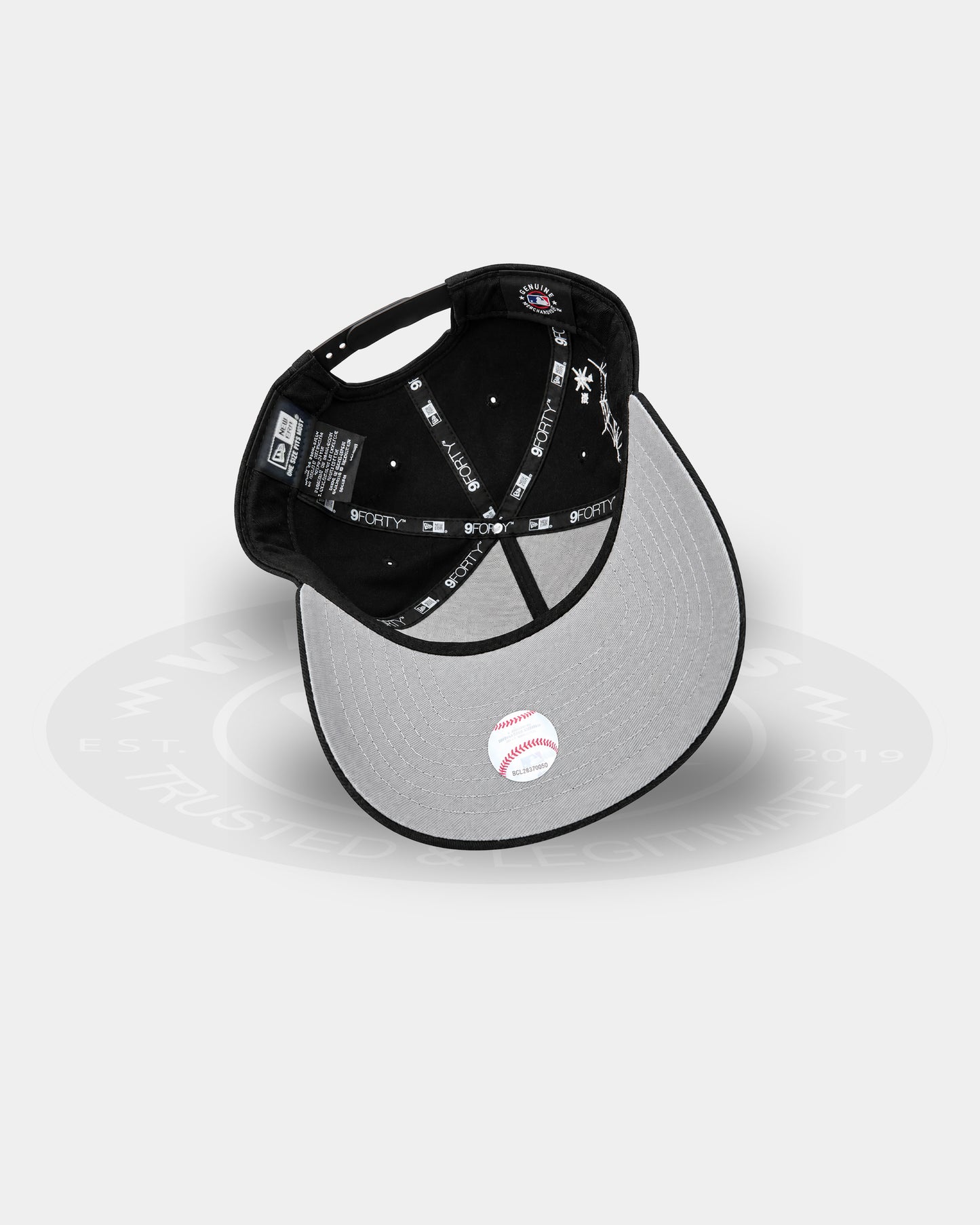 Atlanta Braves Iron Grit 9FORTY A Frame Snapback Hat