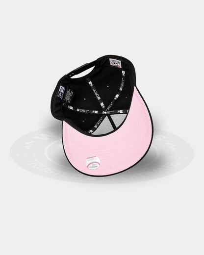 New York Yankees Magenta Night Dome 9FORTY A Frame Snapback Hat
