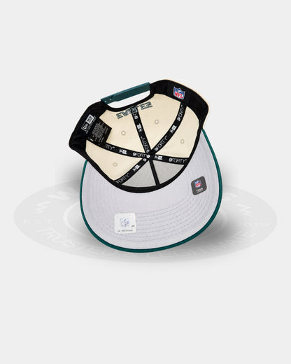 Philadelphia Eagles 'Super Bowl Front Logos' 9FORTY A Frame Snapback Hat