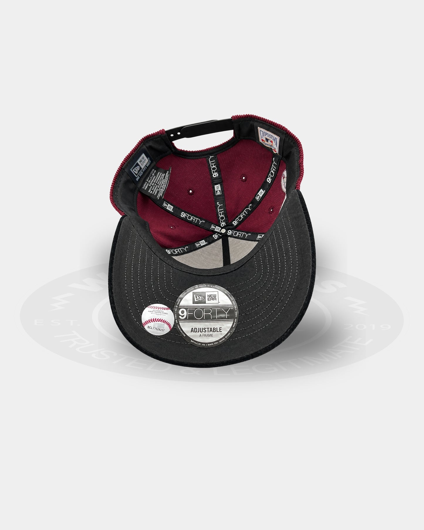 Baltimore Orioles Crimson Bond 9FORTY A Frame Snapback Hat
