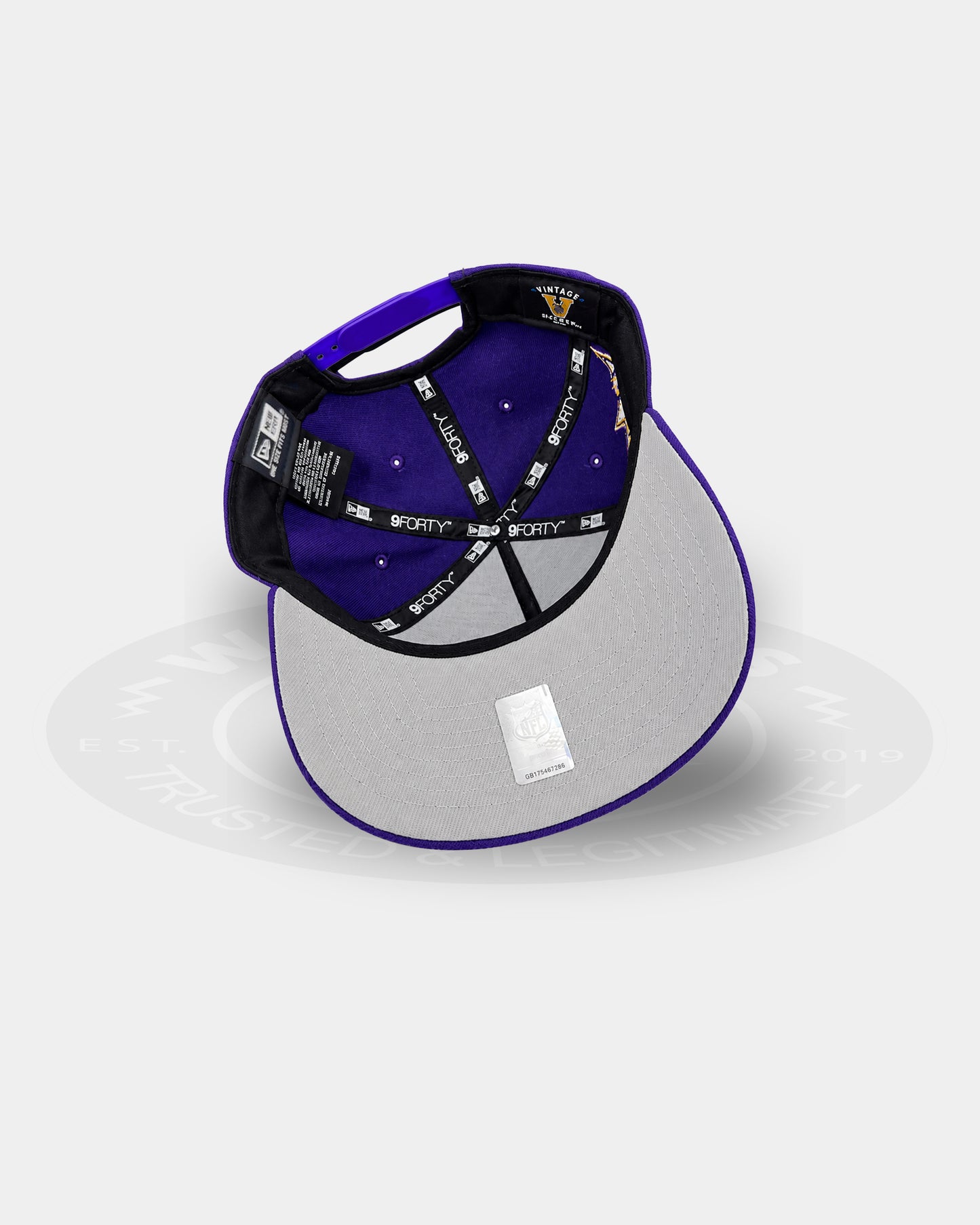 Los Angeles Kings Purple Yellow Two Tone 9FORTY A Frame Snapback Hat
