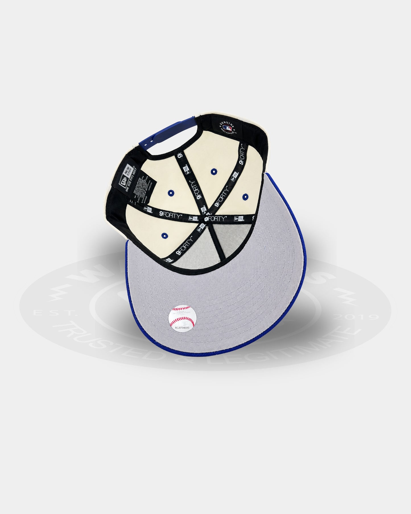 Los Angeles Dodgers Championship Mark 9FORTY A Frame Snapback Hat