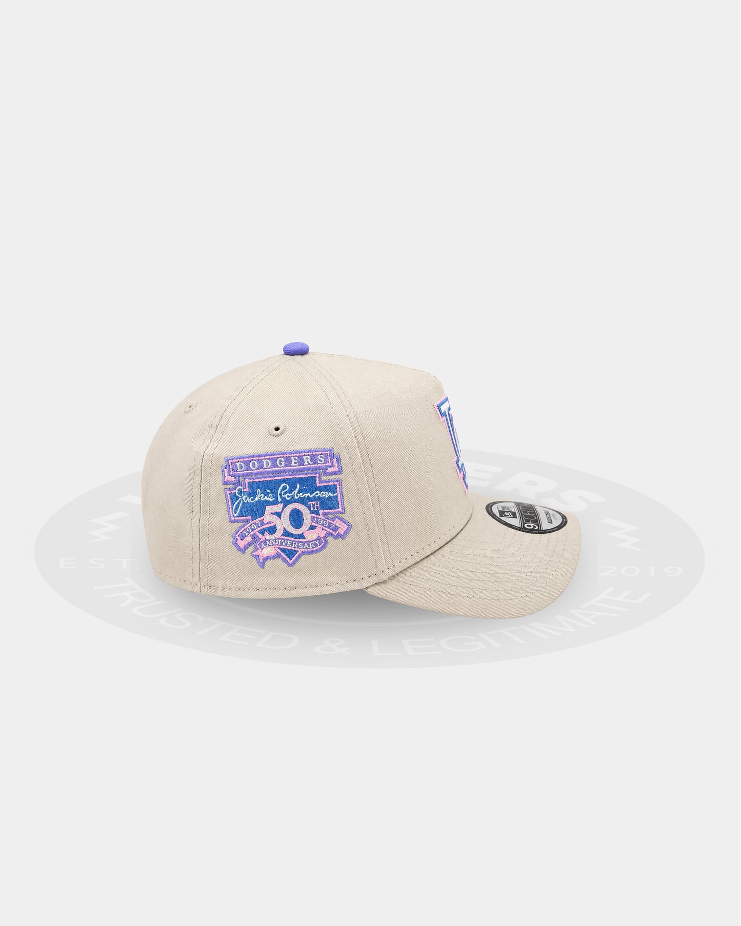 Los Angeles Pastel Purple 9FORTY A Frame Snapback Hat