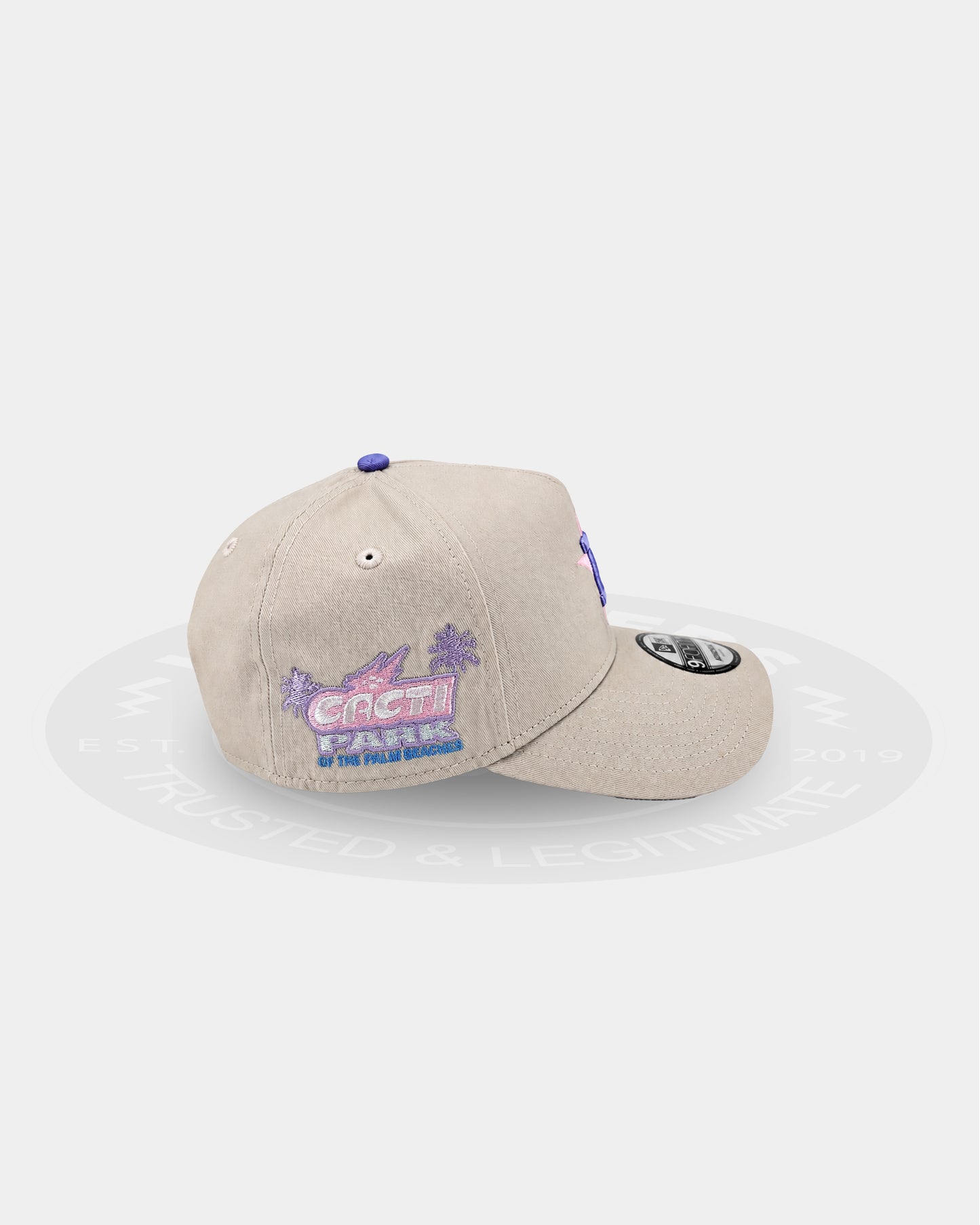 Houston Astros Pastel Purple 9FORTY A Frame Snapback Hat