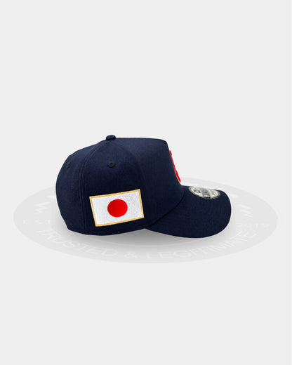 Japan World Baseball 9FORTY A Frame Snapback Hat