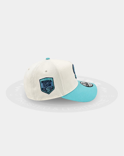 Seattle Kraken Chrome Visor 9FORTY A Frame Snapback Hat