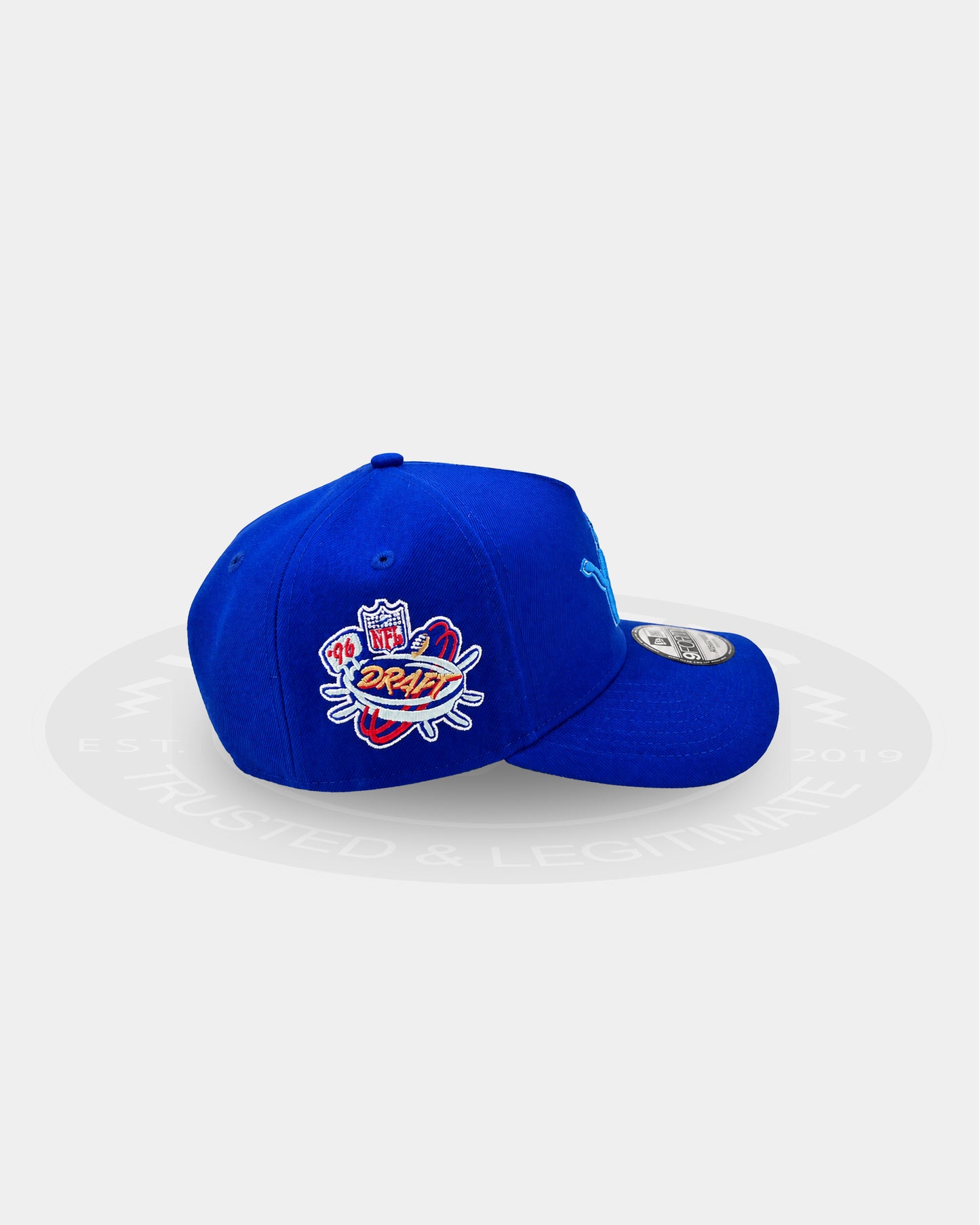 Detroit Lions Draft Heritage 9FORTY A Frame Snapback Hat