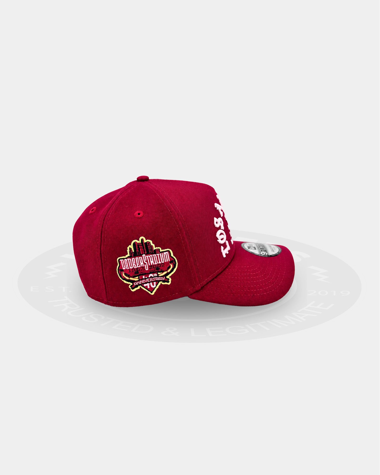 Los Angeles Dodgers Strawberry Scriptline 9FORTY A-Frame Snapback Hat