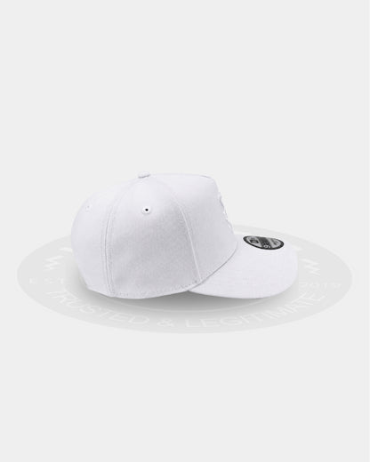 San Diego Padres Triple White 9FORTY A Frame Snapback Hat