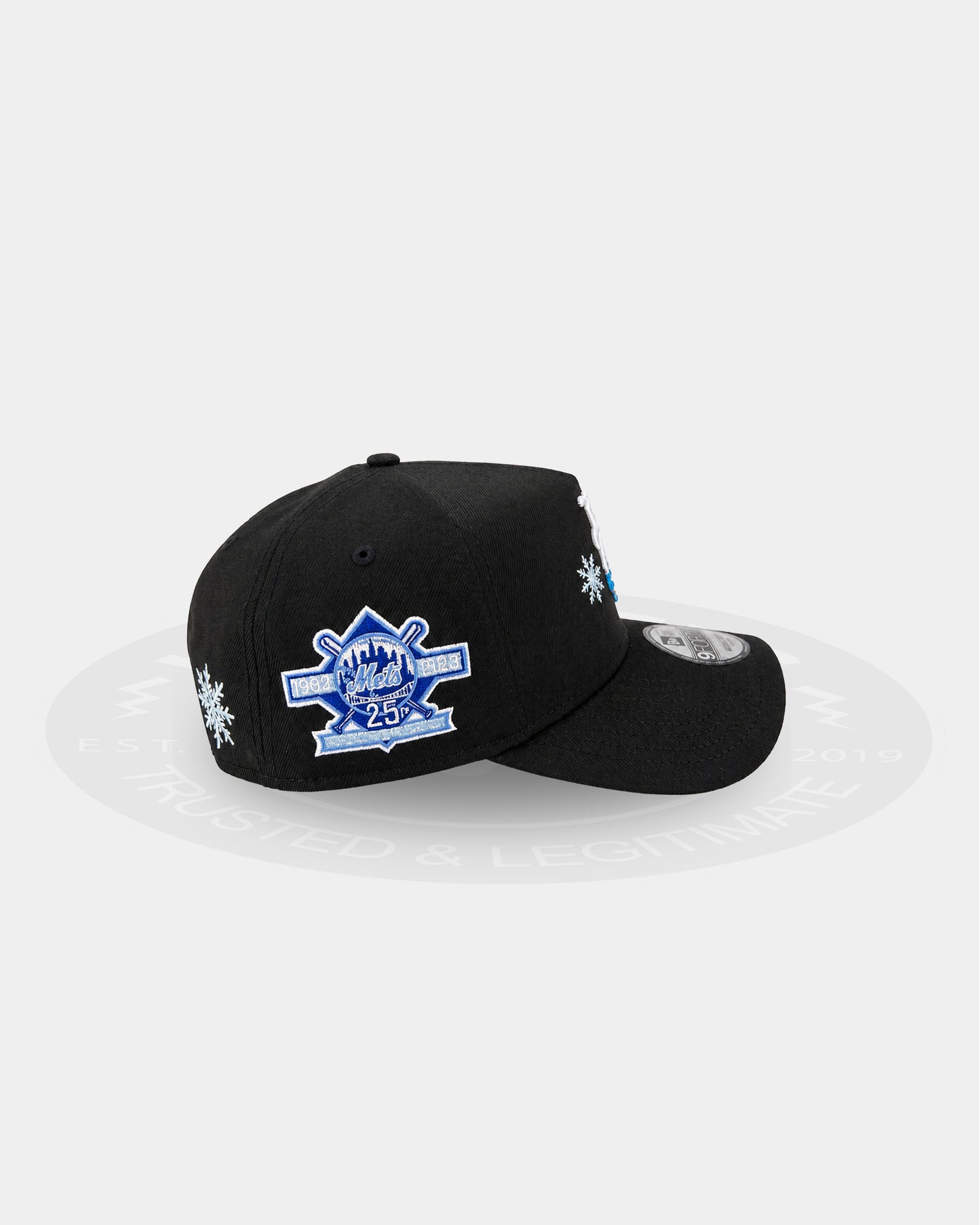 New York Mets Frozen 9FORTY A Frame Snapback Hat