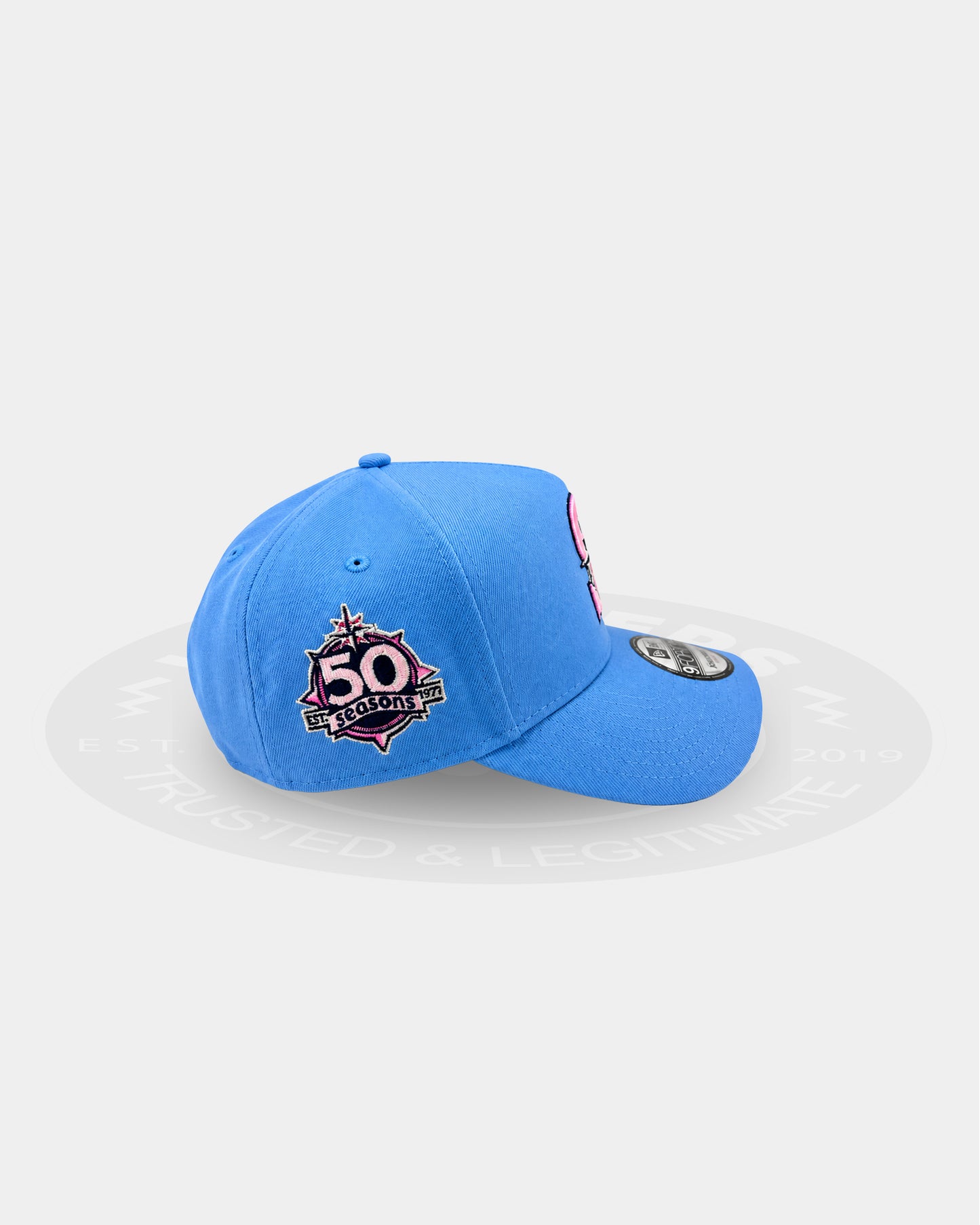 Seattle Mariners Sky Pink Cloudburst 9FORTY A Frame Snapback Hat