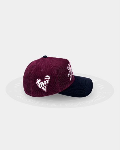 Oklahoma City Thunder Crimson Bond 9FORTY A Frame Snapback Hat