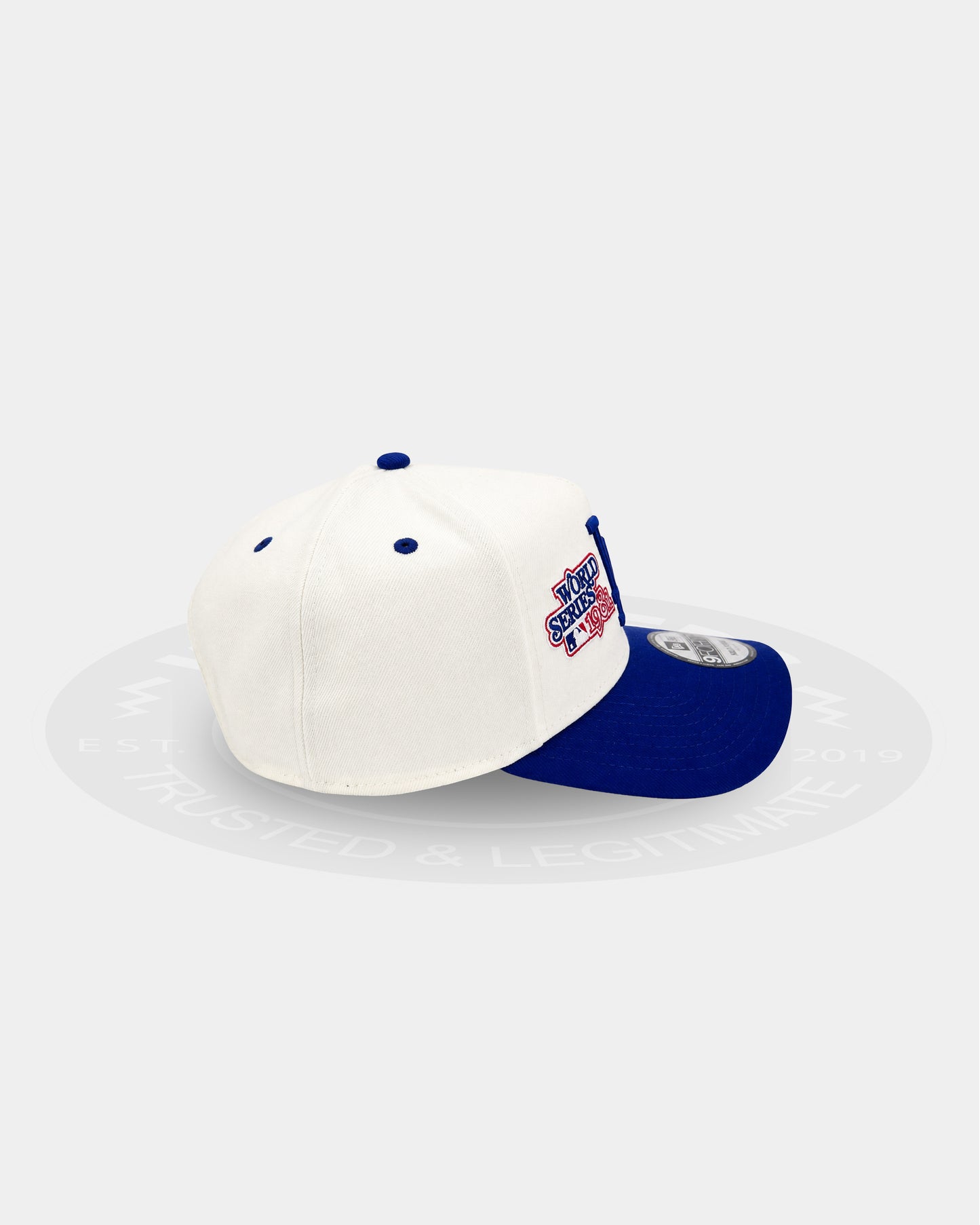 Los Angeles Dodgers Championship Mark 9FORTY A Frame Snapback Hat