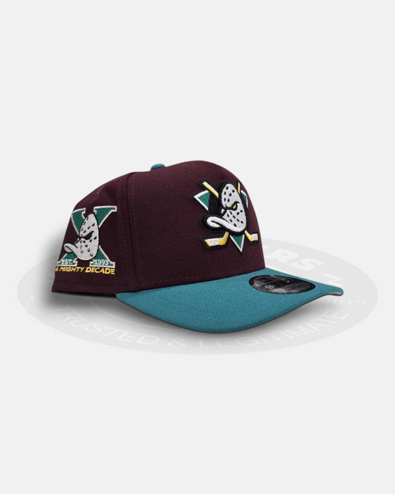 Anaheim Mighty Ducks Est. 1993 A Mighty Decade 9Forty A-Frame Snapback Hat