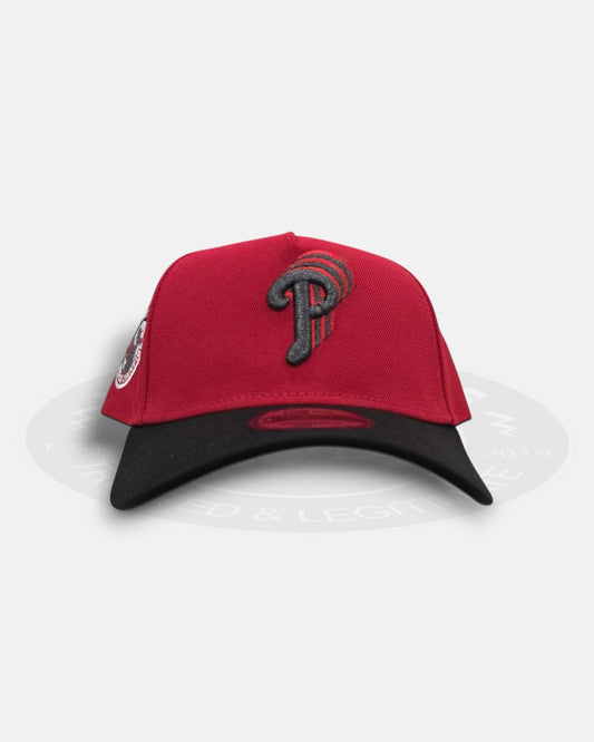Philadelphia Phillies 1980 World Series Champions Two Tone 9Forty A-Frame Snapback Hat