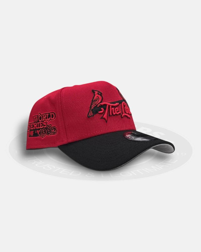 St. Louis Cardinals 1982 World Series Two Tone Red 9Forty A-Frame Snapback Hat
