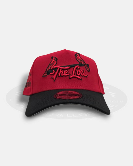 St. Louis Cardinals 1982 World Series Two Tone Red 9Forty A-Frame Snapback Hat