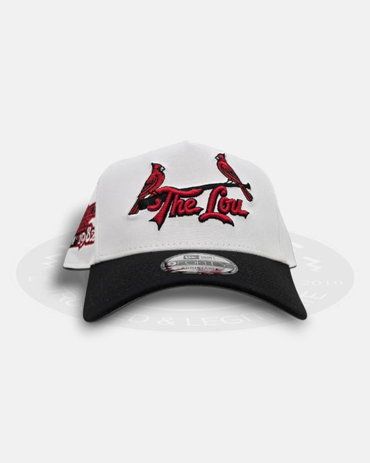 St. Louis Cardinals 1982 World Series Two Tone White 9Forty A-Frame Snapback Hat