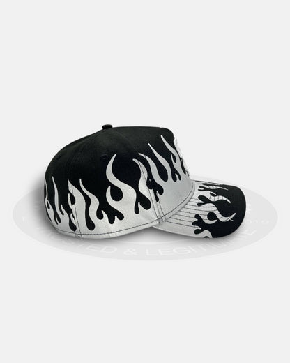 San Diego Padres Silver Flame A-Frame 9Forty Snapback Hat
