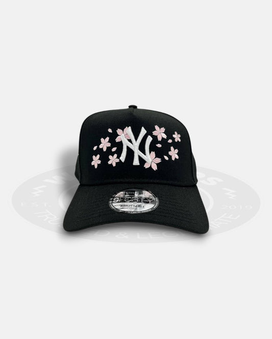 New York Yankees Sakura Tokyo Series 2000 World Series Forty A-Frame Snapback Hat
