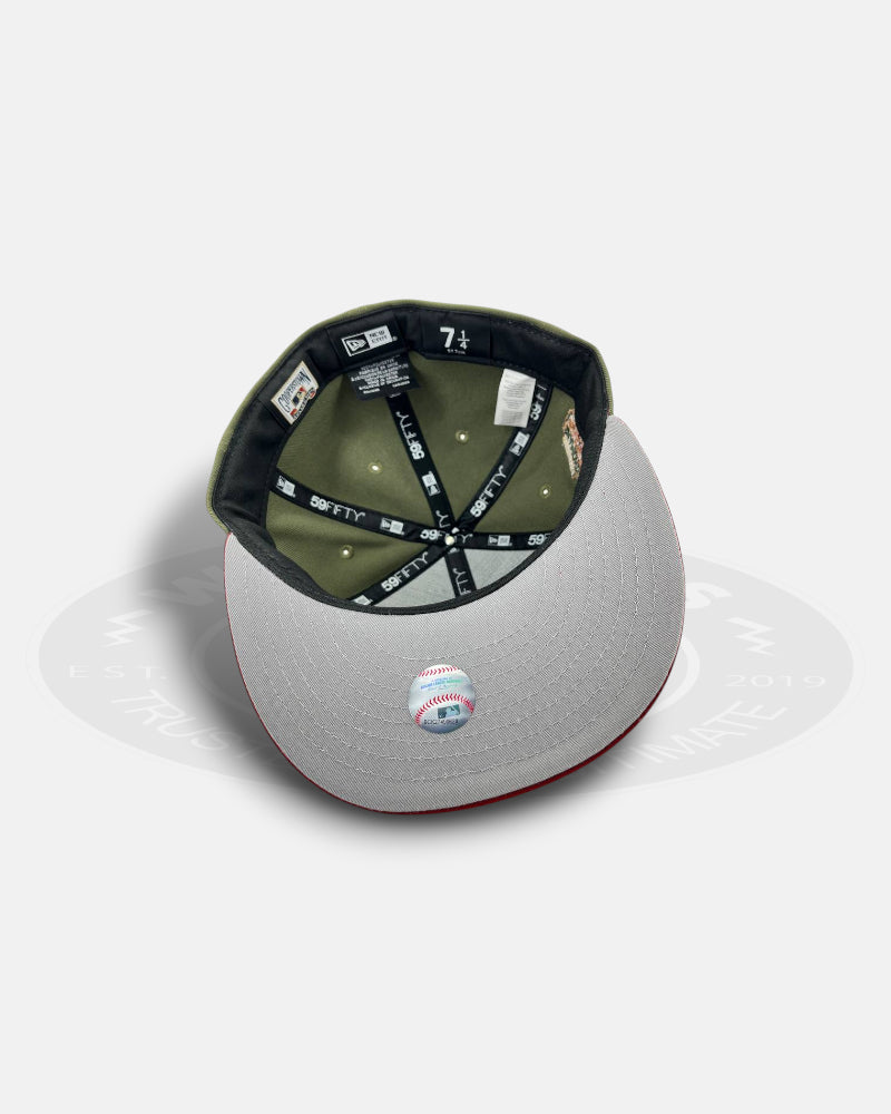 Arizona Diamondbacks Olive Two Tone Series 59Fifty Fitted Hat