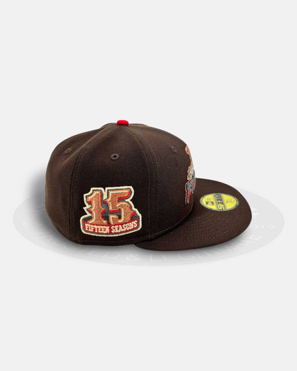 Round Rock Express Fireants Legacy Burnt Copper 59Fifty Fitted Hat