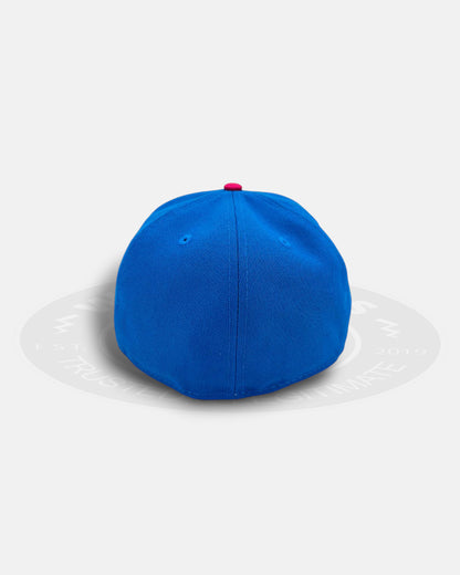 Yo! MTV Raps Retro Two Tone Cyan Pink 59Fifty Fitted Hat