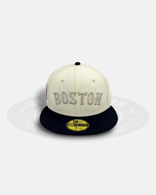 Boston Red Sox Ballpark Chrome Two Tone Series 59Fifty Fitted Hat