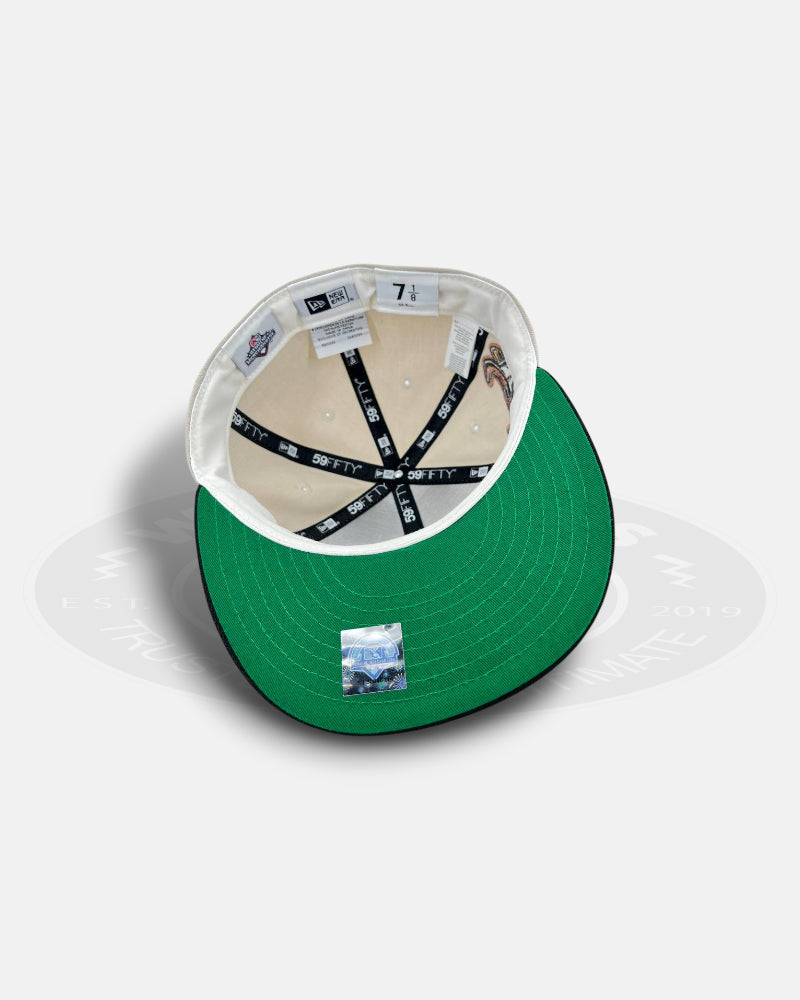 Visalia Rawhide Stone Two Tone Classic 59Fifty Fitted Hat