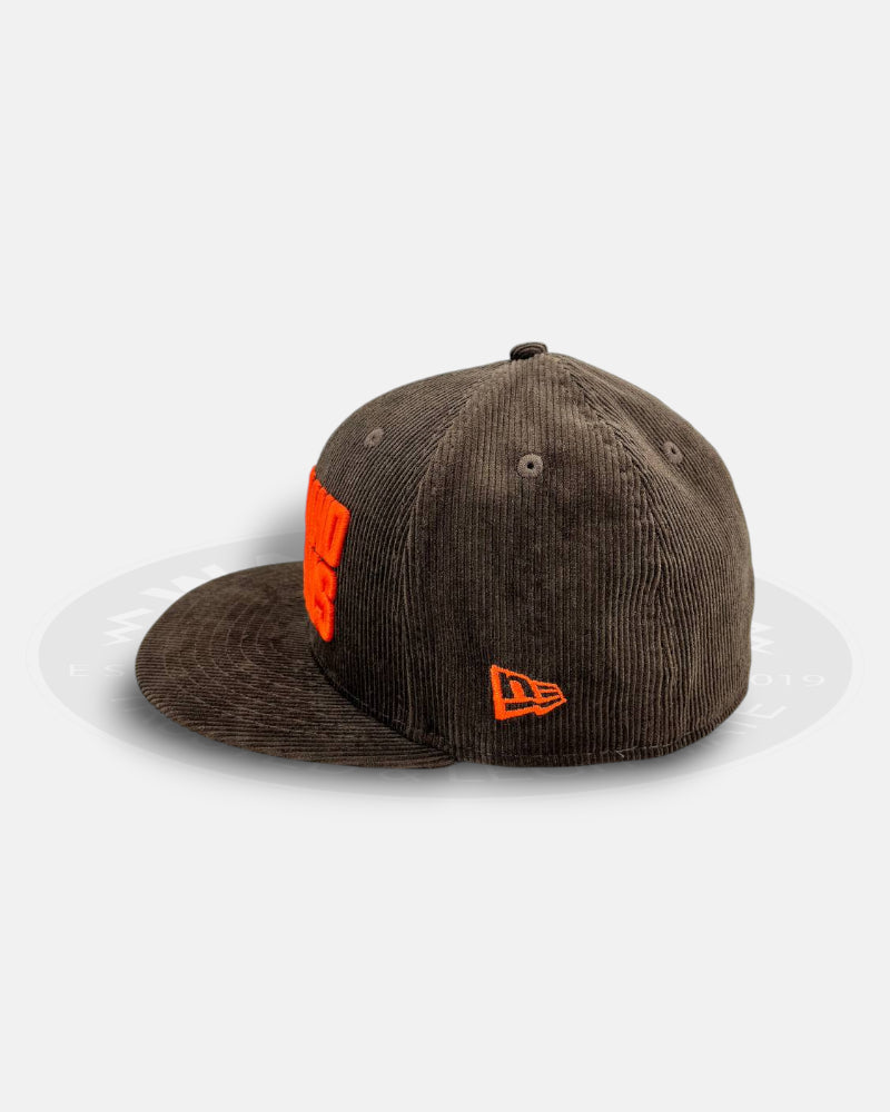 Cleveland Browns Script Archive Series 59Fifty Fitted Hat