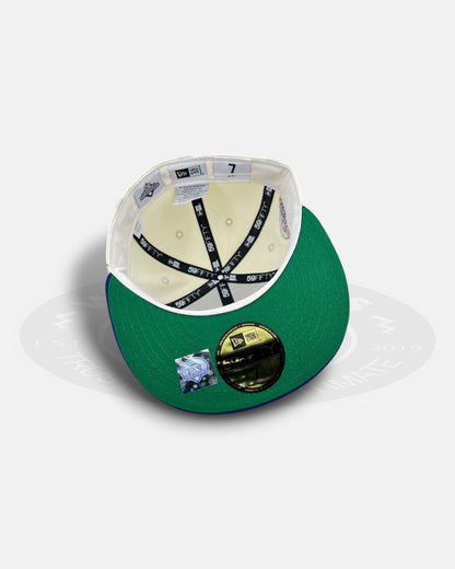 Syracuse Mets Chrome Satin Visor Series 59Fifty Fitted Hat