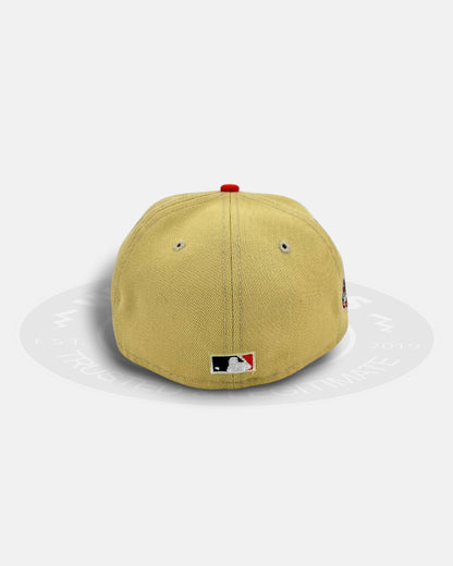 San Francisco Giants Retro Script Vegas Gold Two Tone Series 59Fifty Fitted Hat
