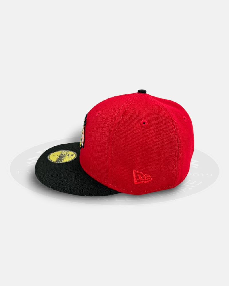 Chicago Blackhawks Crimson Cup 59FIFTY Fitted Hat