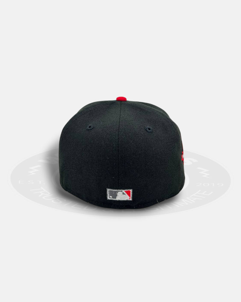 Arizona Diamondbacks Milestone Badge Black Grey 59Fifty Fitted Hat