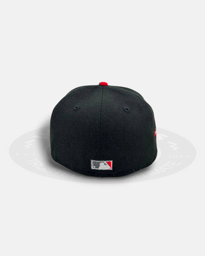 Arizona Diamondbacks Milestone Badge Black Grey 59Fifty Fitted Hat