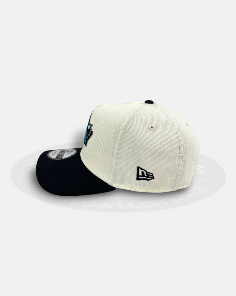 San Jose Sharks Chrome Current 9FORTY A-Frame Snapback Hat