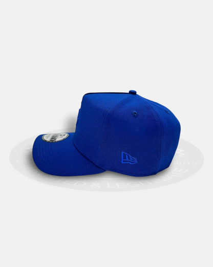 Los Angeles Dodgers Bleeds Blue Chrome Blue 9Forty A-Frame Snapback Hat