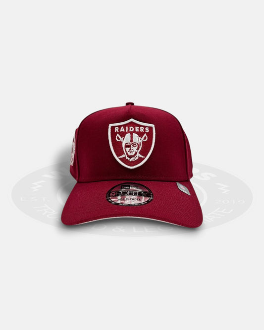 Las Vegas Raiders 1960-2019 60 Years Red 9Forty A-Frame Snapback Hat