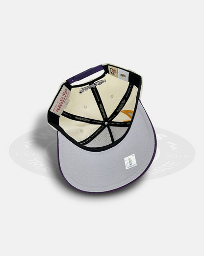 Los Angeles Lakers Jagged Panel Pro Pinch Snapback Hat