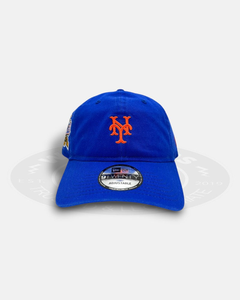 New Era New York Yankees Navy Scarlet Classic 9Twenty Strapback Hat