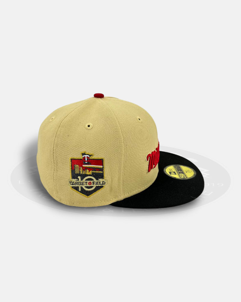 Minnesota Twins Target Field Vegas Two Tone Series 59Fifty Fitted Hat