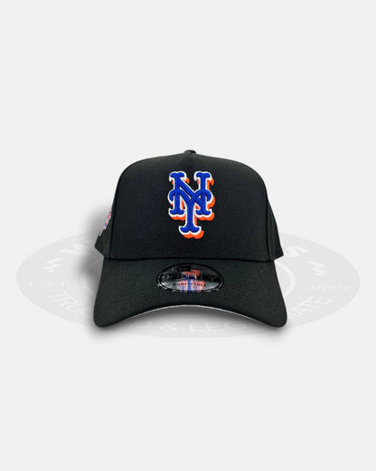 New York Mets Midnight 60th Anniversary 9FORTY A-Frame Snapback Hat