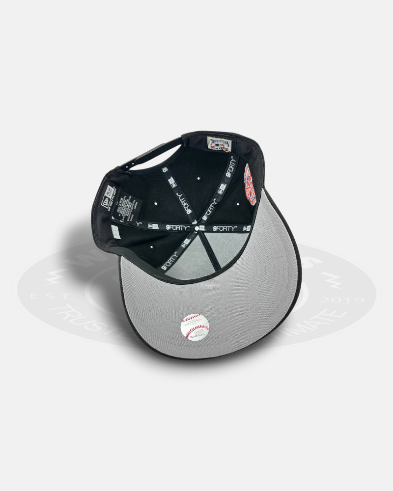 New York Mets Midnight 60th Anniversary 9FORTY A-Frame Snapback Hat