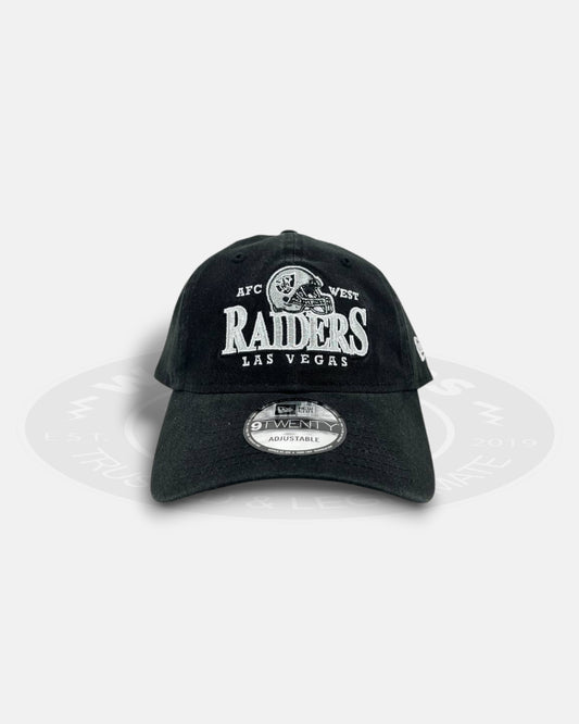 Las Vegas Raiders Helmet Arch 9TWENTY Strapback Hat