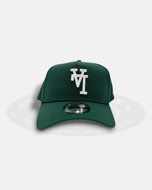 Los Angeles Dodgers Upside Down Green 9Forty A-Frame Snapback Hat